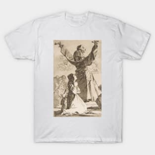 What a Tailor Can Do! by Francisco Goya T-Shirt